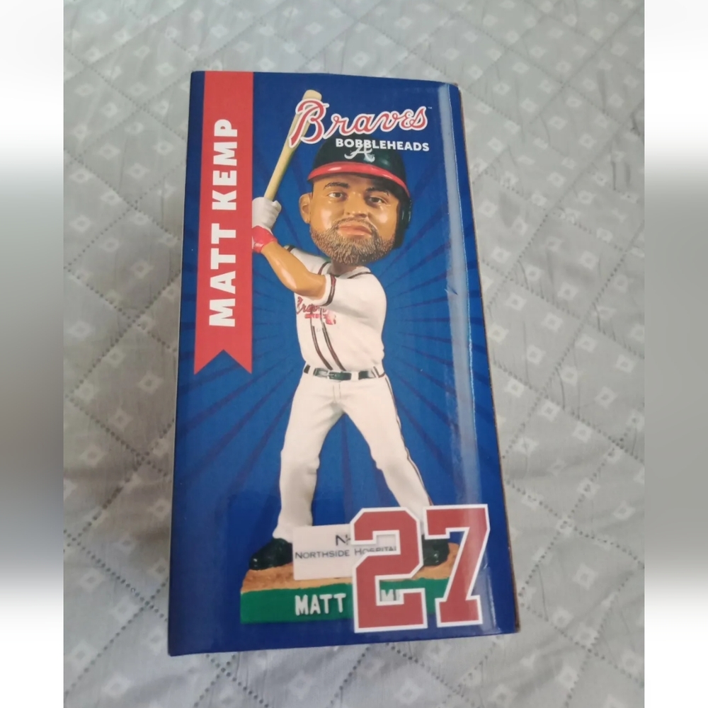 Atlanta Braves  Matt Kemp Bobblehead